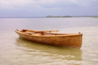 Фотография лодки из дерева